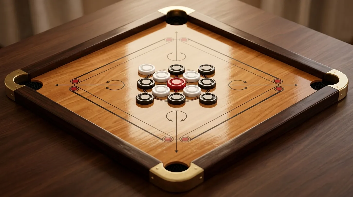 Carrom Board 3D gameplay thumbnail