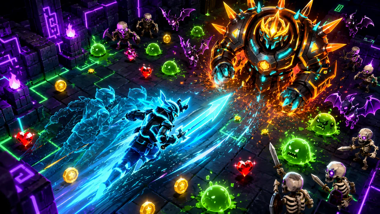 Dungeon Rush gameplay thumbnail