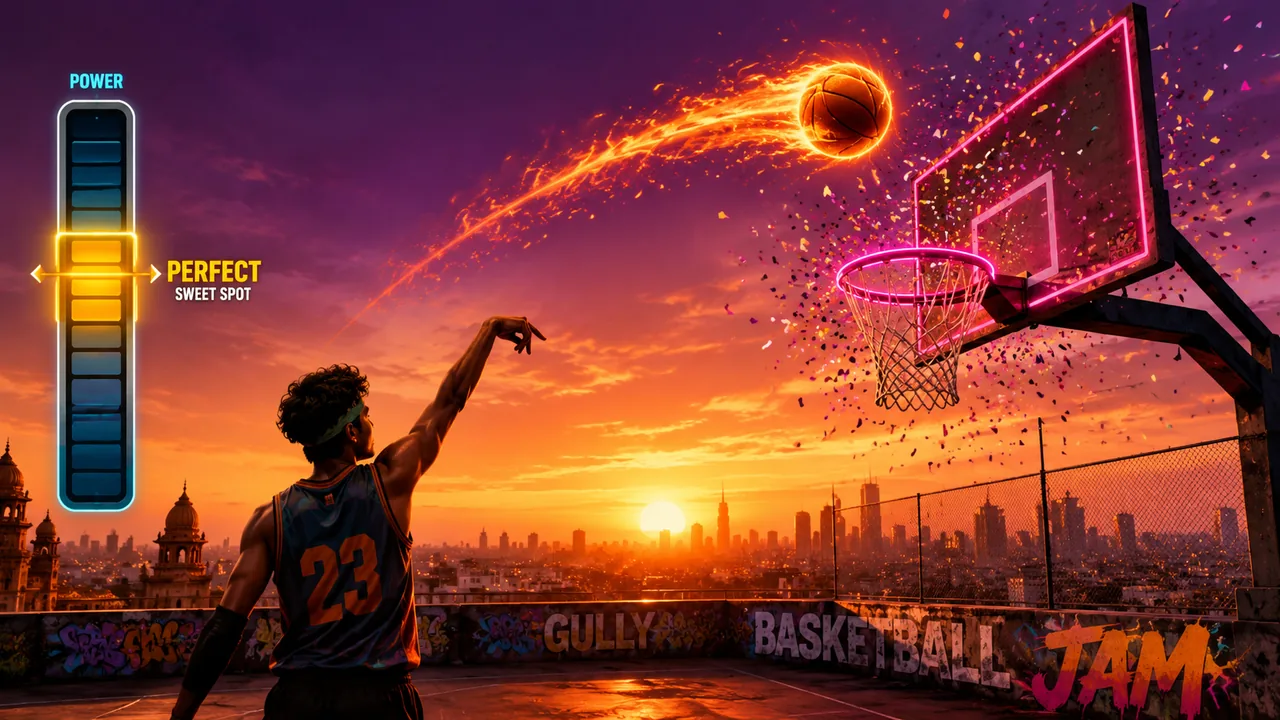 Gully Basketball Jam gameplay thumbnail