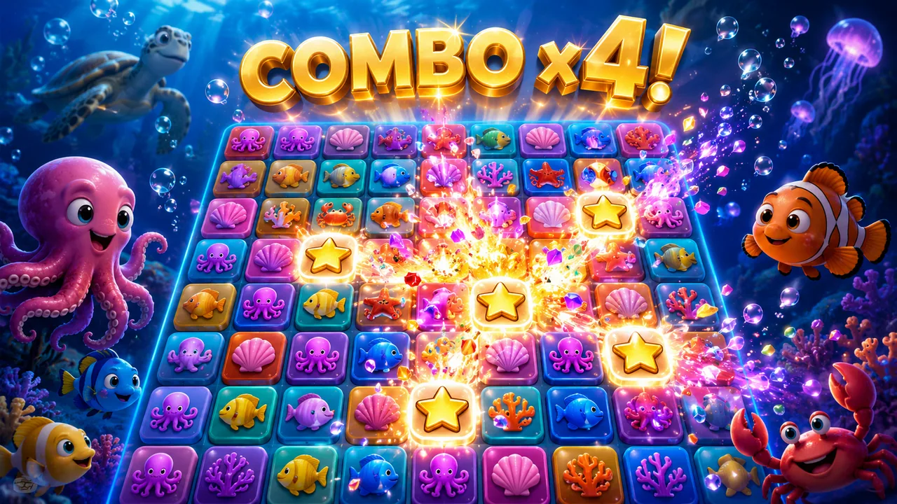 Ocean Match gameplay thumbnail