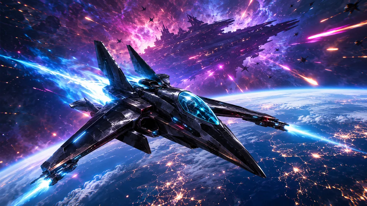 Starfall Squadron gameplay