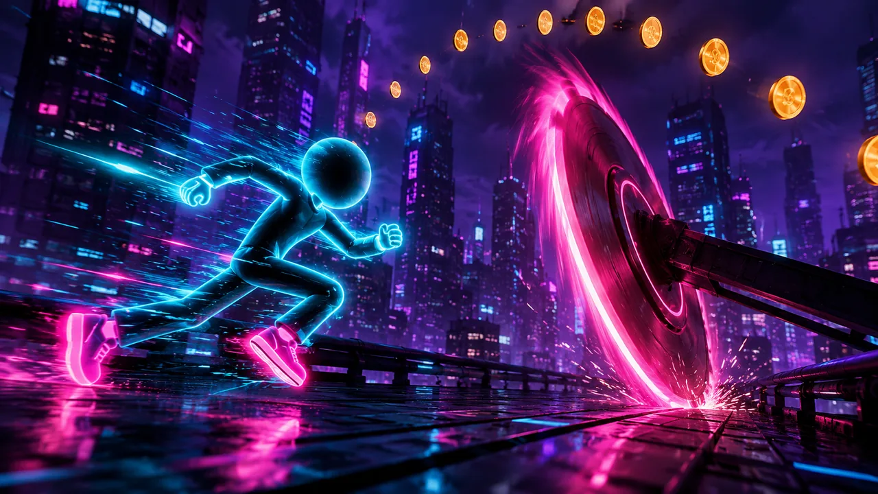 Stick Man Run 3D gameplay thumbnail