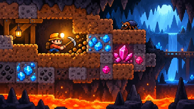 Pixel Burrow gameplay thumbnail